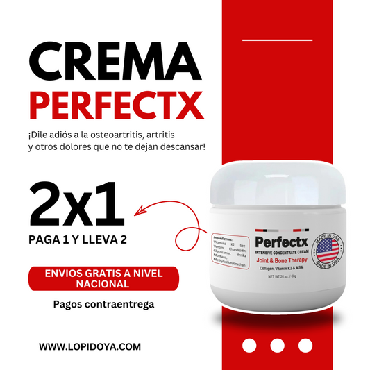 Crema PERFECTX para Dolores Musculares.