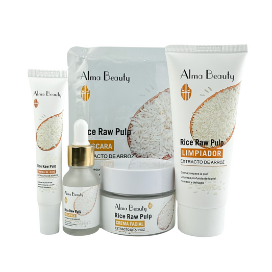 Kit Facial con Extracto de Arroz